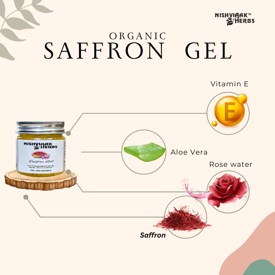 saffron gel ingredients
