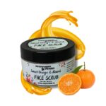 sweet orange and almond facescrub