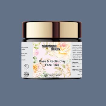 Rose & Kaolin clay Face Pack