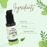 Green Tea &  Moringa Face gel