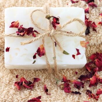 Rose Handcrafted Soap Natural Oils for a Radiant Skin