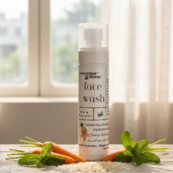 Carrot + Rice Extract Face Wash